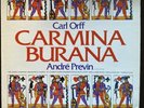 LP album MFSL 1-506 original master CARMINA BURANA Carl Orff, Andre Previn
