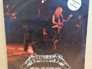 METALLICA METAL UP YOUR ASS ITALIAN HEADBANGERS RECORDS DBL LP CLEAR VINYL MINT