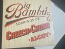 1972 CHEECH & CHONG Vinyl Record BIG BAMBU Album WITH ROLLING PAPER