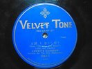 Annette Hanshaw Am I blue Daddy won't you please come home Velvet Tone 1940 VV+