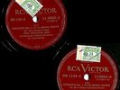 B056/ARTUR RUBINSTEIN play LISZT-Concerto No 1 mi bemol mayor-2x 78rpm Schellack