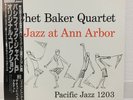 CHET BAKER QUARTET / JAZZ AT ANN ARBOR JAPAN ISSUE LP W/OBI, INSERT