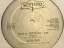 Raw Silk ‎– Do It To The Music Vinyl Record Rare Disco Funk Boogie WES-22148