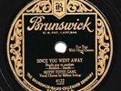 Brunswick 4122: Hotsy-Totsy Gang-Since You Went Away/Duke Ellington-The Mooch E-
