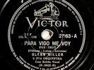 Glenn Miller : in the mood DISQUE 78 tours RPM 25cm VICTOR 27163