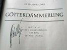 Wagner Götterdämmerung 6 LPs Box mit original Autogramm von Herbert von Karajan