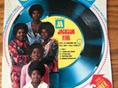 RARE JACKSON FIVE CARDBOARD CEREAL BOX CUT OUT 33 1/3 RECORD WITH 5 SONGS. #2