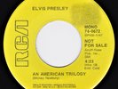 Elvis 45 - An American Trilogy (promo copy with picture sleeve) NM/VG++
