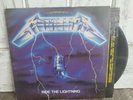 Metallica Ride the Lightning - 1984 US re-ish - VG(-)/VG(-) - Vinyl Record LP