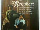 ANNE QUEFFELEC, IMOGEN COOPER - SCHUBERT piano 4 hands works ERATO 3xLPs box NM