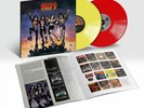 KISS - DESTROYER 2XLP YELLOW & RED VINYL - 45TH ANNIVERSARY DELUXE EDITION NEW
