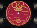78 RPM -- Louis Armstrong and His Hot Five, Okeh 41078 