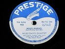 MILES DAVIS-Miles Ahead/When Lights Are Low-OR.PRESTIGE VG+/VG++ PROMO 78 RPM