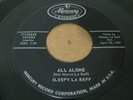 ROCKABILLY 45 - SLEEPY LA BEFF - ALL ALONE / I'M THROUGH - MERCURY -