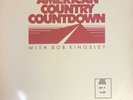 American Country Countdown With Bob Kingsley 4 Vinyl, LP Set 5-27-1989