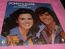 Donny & Marie Osmond Make The World Go Away  Shrink New & Sealed LP