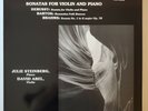 SONATAS FOR VIOLIN AND PIANO JULIE STEINBERG & DAVID ABEL NEAR MINT