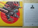 JUDAS PRIEST SCREAMING FOR VENGEANCE LP 1982 UK Pressing PROMO W/ Press Release