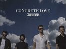 Courteeners Concrete Love - White... vinyl LP  record UK