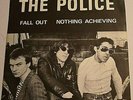 THE POLICE - FALL OUT  - UK PICTURE COVER 45 - ILLEGAL RECORDS - 1st Issue