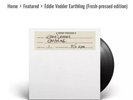 Eddie Vedder Limited Ed Vinyl Earthling “Fresh Pressed” Ten Club Edition in Hand