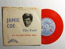 JAMIE COE The Fool (1963)  Swedish 45PS Bigtop ROCK N ROLL