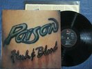 POISON Flesh & Blood / LP EEC 1990 EMI CAPITOL ENIGMA 064-7918131