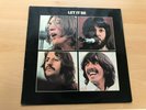 THE BEATLES - LET IT BE - UK LP - 1970, APPLE PCS 7096, RED APPLE ON REAR COVER