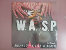 W.A.S.P. Animal 12” Single Banzai Records 1984 VF