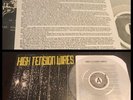 HIGH TENSION WIRES Midnight Cashier LP Clear Vinyl-marked men mind spiders spits