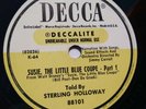 Sterling Holloway 78rpm Single 10-inch Decca Records #88101 Susie, The Little