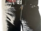 The Rolling Stones Sticky Fingers COC59100 Zipper Cover Andy Warhol  Very Good
