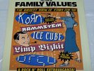 VA - Family Values Tour '98 YELLOW Vinyl US ORG 2LP KORN Limp Bizkit INCUBUS