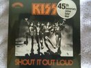Kiss Shout It Out Loud Usa 40th Anniversary Orange Vinyl 7 Mint Sealed