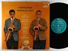Bill Perkins & Richie Kamuca - Tenors Head-On LP - Liberty LRP 3051 Mono DG VG+
