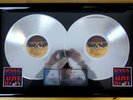 KISS Kiss Alive II 2 RIAA Platinum Award goldene Schallplatte golden record disc