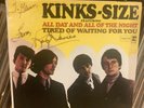 KINKS * MONO PROMO  * SIGNED  *  COVER AND DISC VG TO VG+