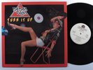 MAMA'S BOYS Turn It Up SPARTAN LP VG++/VG+ with insert c