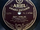 GEORGE SCOTT-WOOD & HIS BAND - ‘HAPPY I FOUND YOU’ 1931 ARIEL 78, RARE & HOT