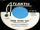 RICHIE BARRETT Some Other Guy/Tricky Dicky 45 Orig Atlantic WL PROMO Soul/R&B