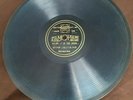 BLUE Filmophone Flexidisc 78: Arthur Lally & Orch Cat #246 Maybe Its The Moon