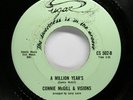 CONNIE McGILL & VISIONS Sweet Soul 45rpm I Want To Be Free/A Million Year's HEAR