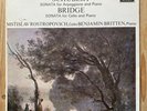 SXL 6426 ROSTROPOVICH BRITTEN BRIDGE SCHUBERT 1ST PRESS NB DECCA STEREO