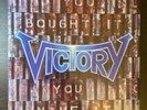 VICTORY You Bought It-You Name It LP 1992 MERCH INSERT Accept PRETTY MAIDS Rare