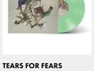 TEARS FOR FEARS - THE TIPPING POINT. SIGNED PRINT & GREEN VINYL. NEW PRE-SALE.