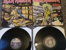 IRON MAIDEN KILLERS & PIECE OF MIND LP VINYL X 2 BUNDLE (read description)