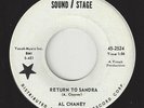 AL CHANEY Return To Sandra/That's Why I Want You TEEN DOO WOP 1964 45RPM