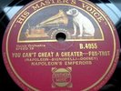 0089/ NAPOLEON´S EMPERORS-You can´t cheat a cheater-SWING-78rpm Schellack