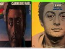LENNY BRUCE x2 LPs: Carnegie Hall w/ poster(1972)/The Story Of (1975) VG++ a1728