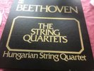 Beethoven the string quartets Hungarian string quartet 10 LP Box set Nr Mint